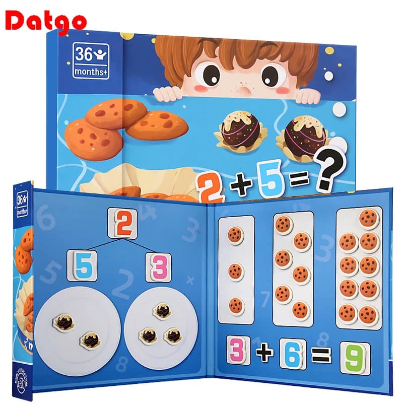 Magnetyczna Tablica Edukacyjna – Nauka Matematyki w Formie Zabawy! 🔢✨